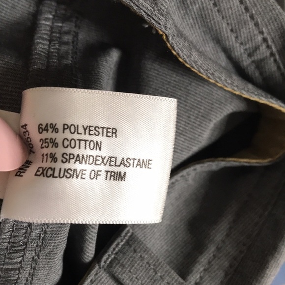 Orvis gray cotton blend lightweight shorts size 40 - Picture 7 of 7